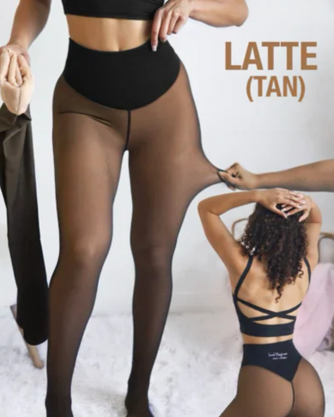 Bonded Tournesol Fleece Lined Tights